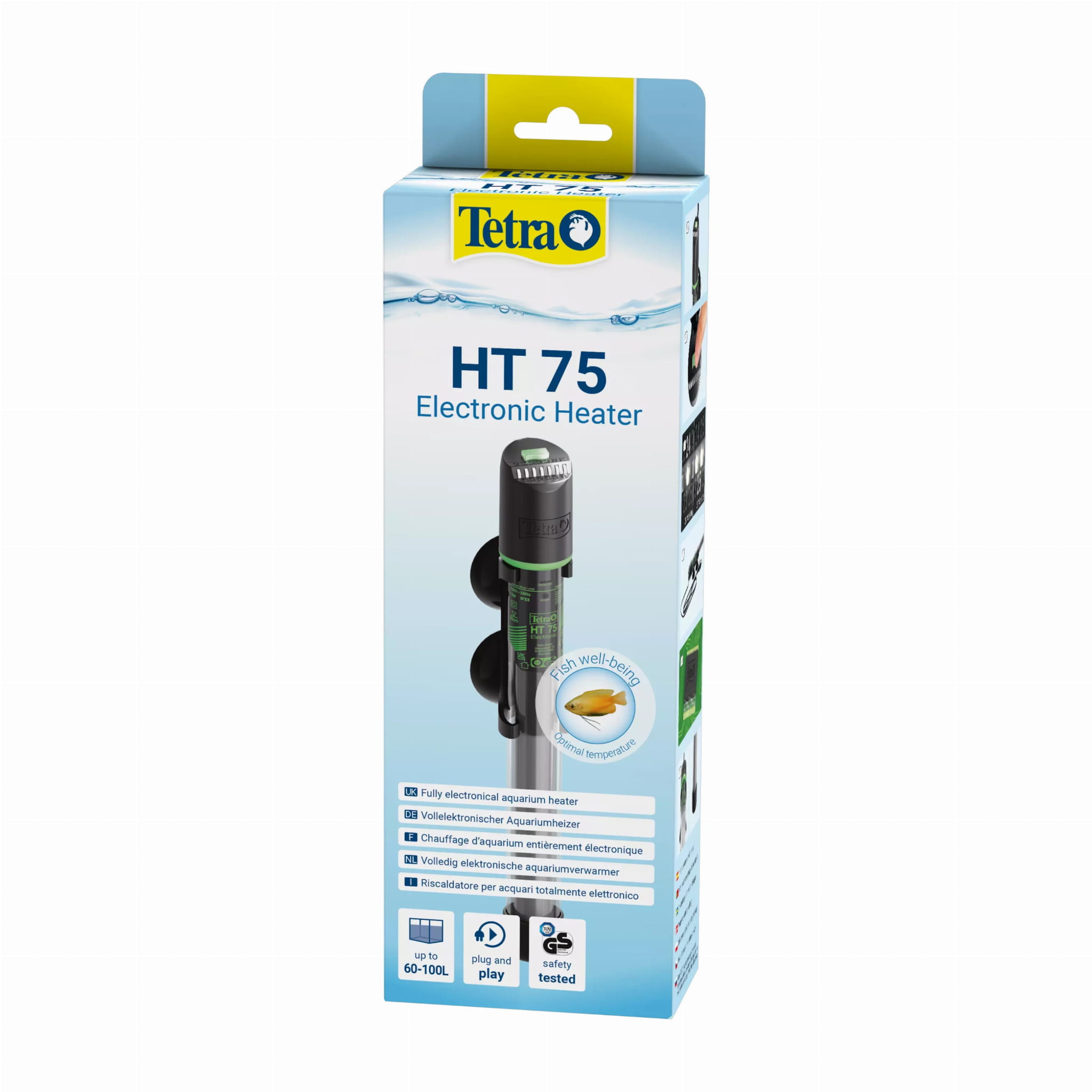 Tetra grzałka z termostatem HT Aquarium Heater 75W do akwarium 60-100L